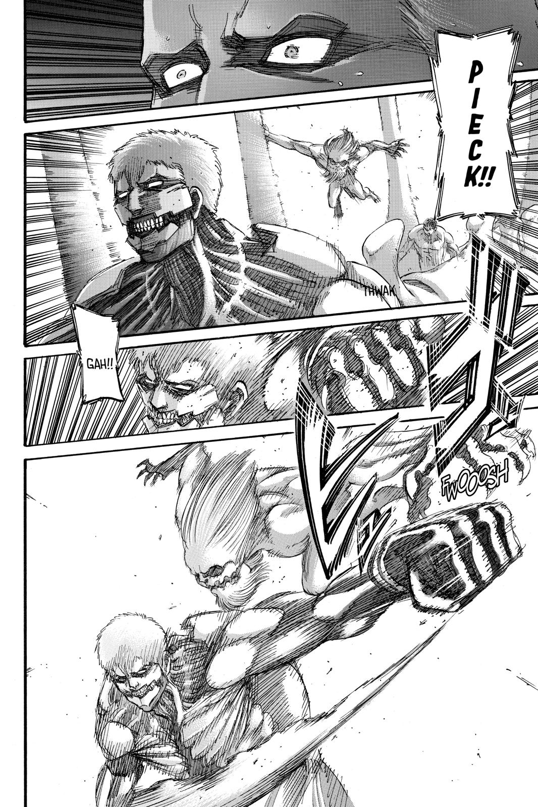 Attack on Titan manga, chapter 135, page 22 of 44