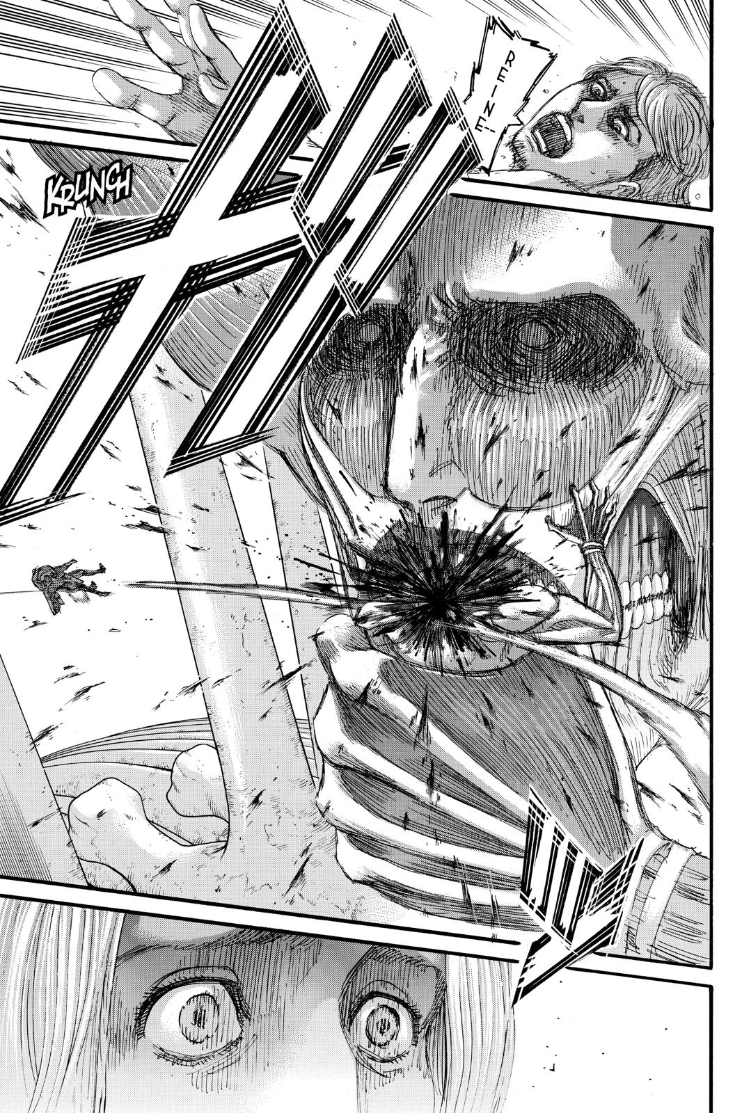 Attack on Titan manga, chapter 135, page 32 of 44