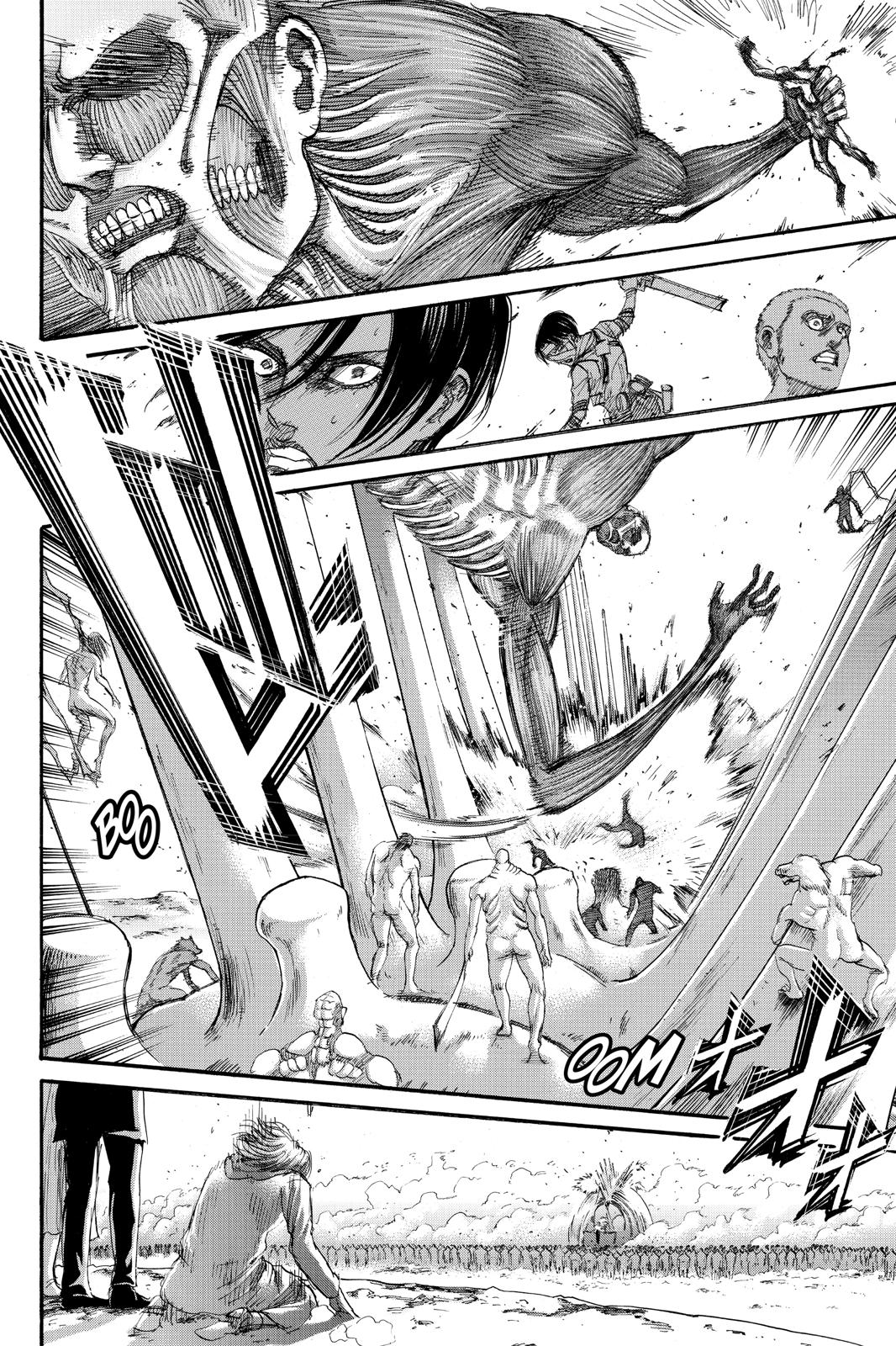 Attack on Titan manga, chapter 135, page 33 of 44