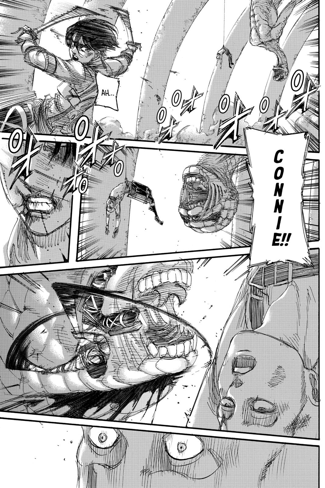 Attack on Titan manga, chapter 135, page 38 of 44