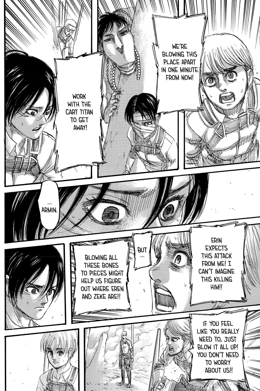 Attack on Titan manga, chapter 135, page 5 of 44