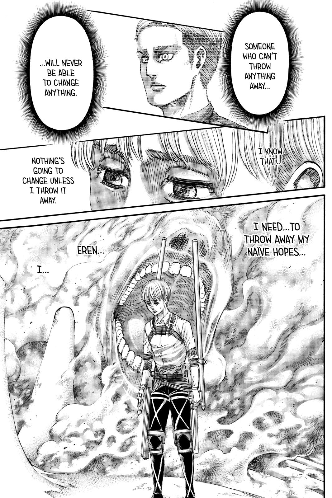 Attack on Titan manga, chapter 135, page 6 of 44