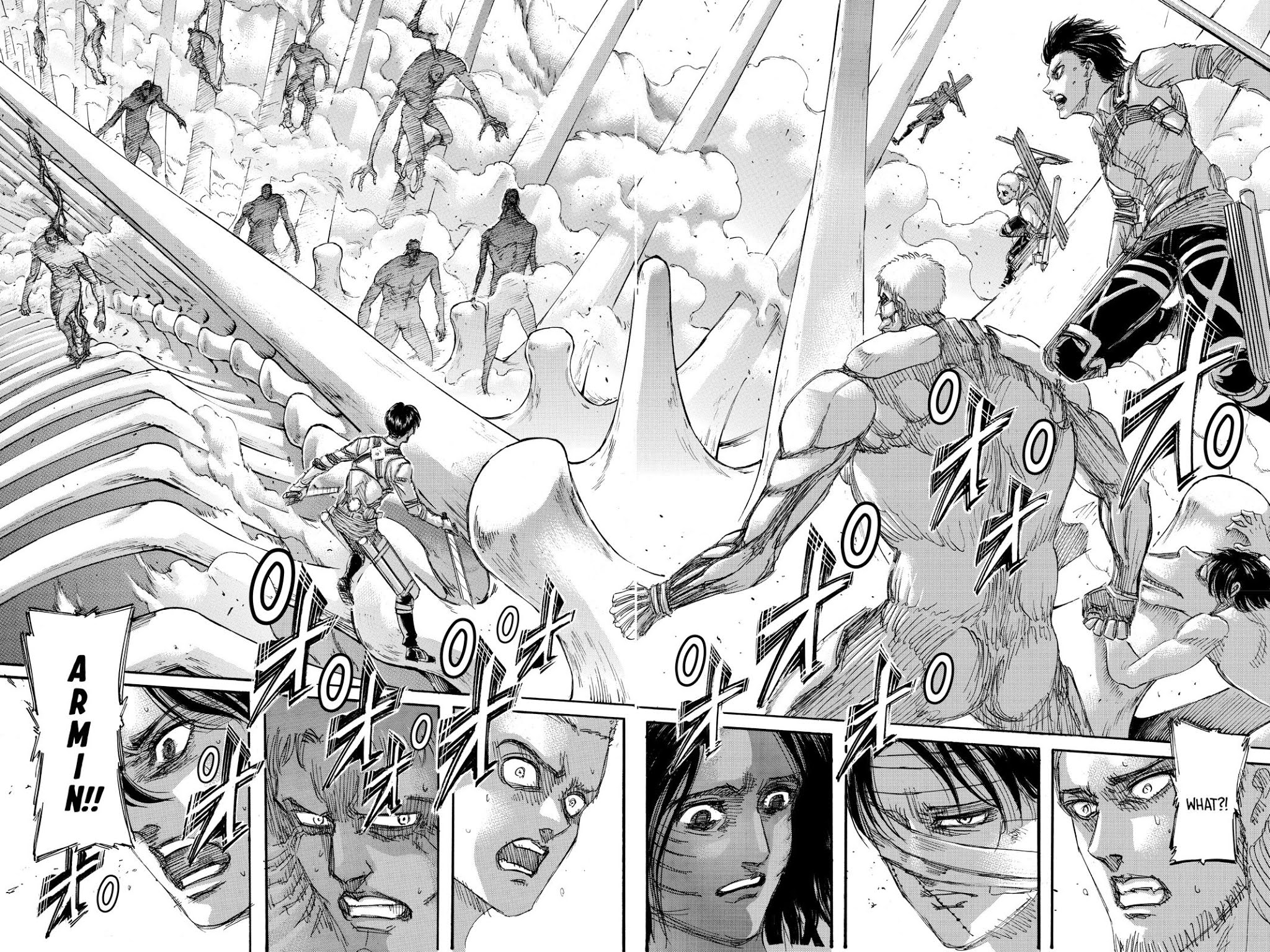 Attack on Titan manga, chapter 135, page 9 of 44