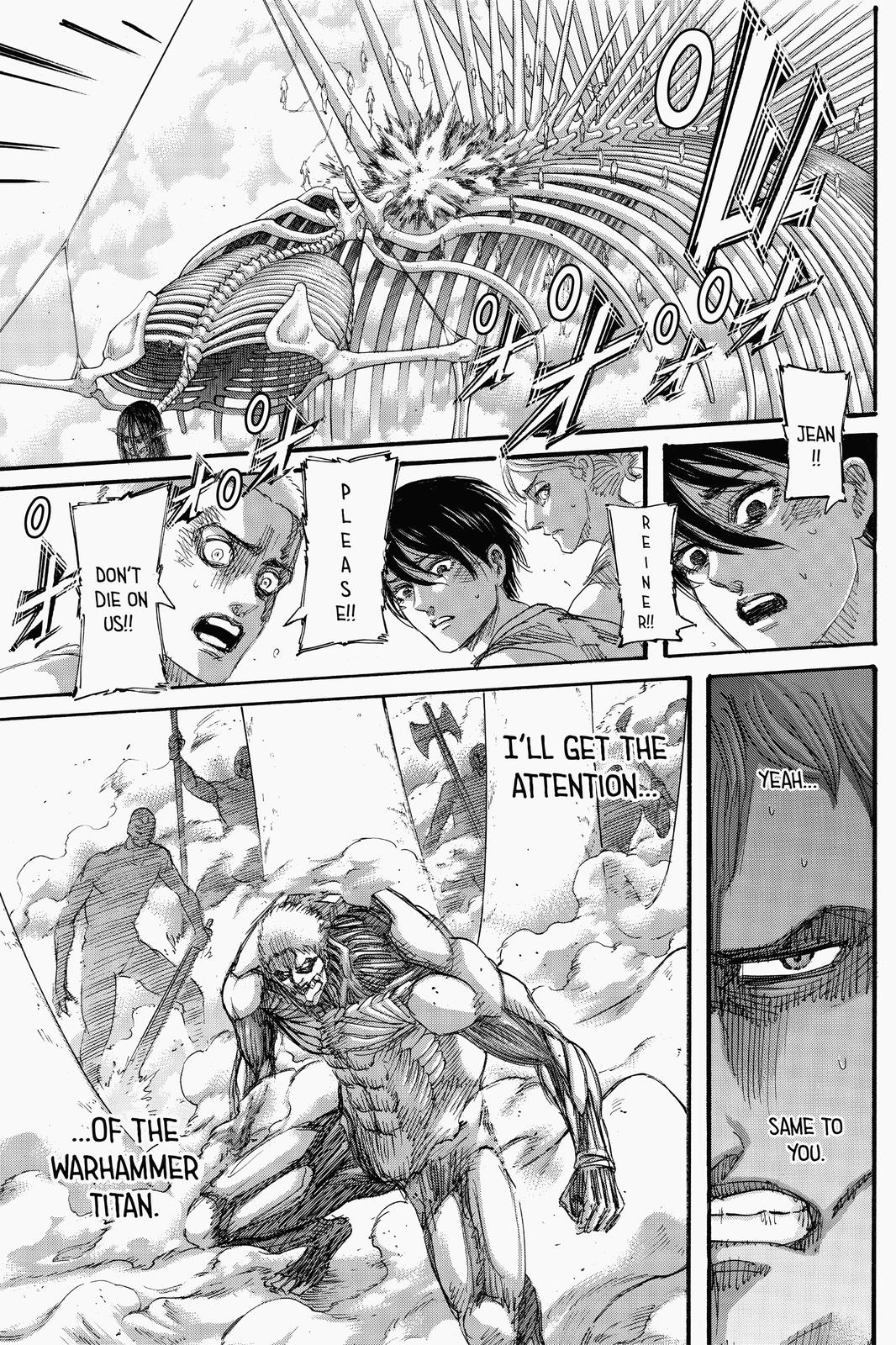 Attack on Titan manga, chapter 136, page 18 of 46