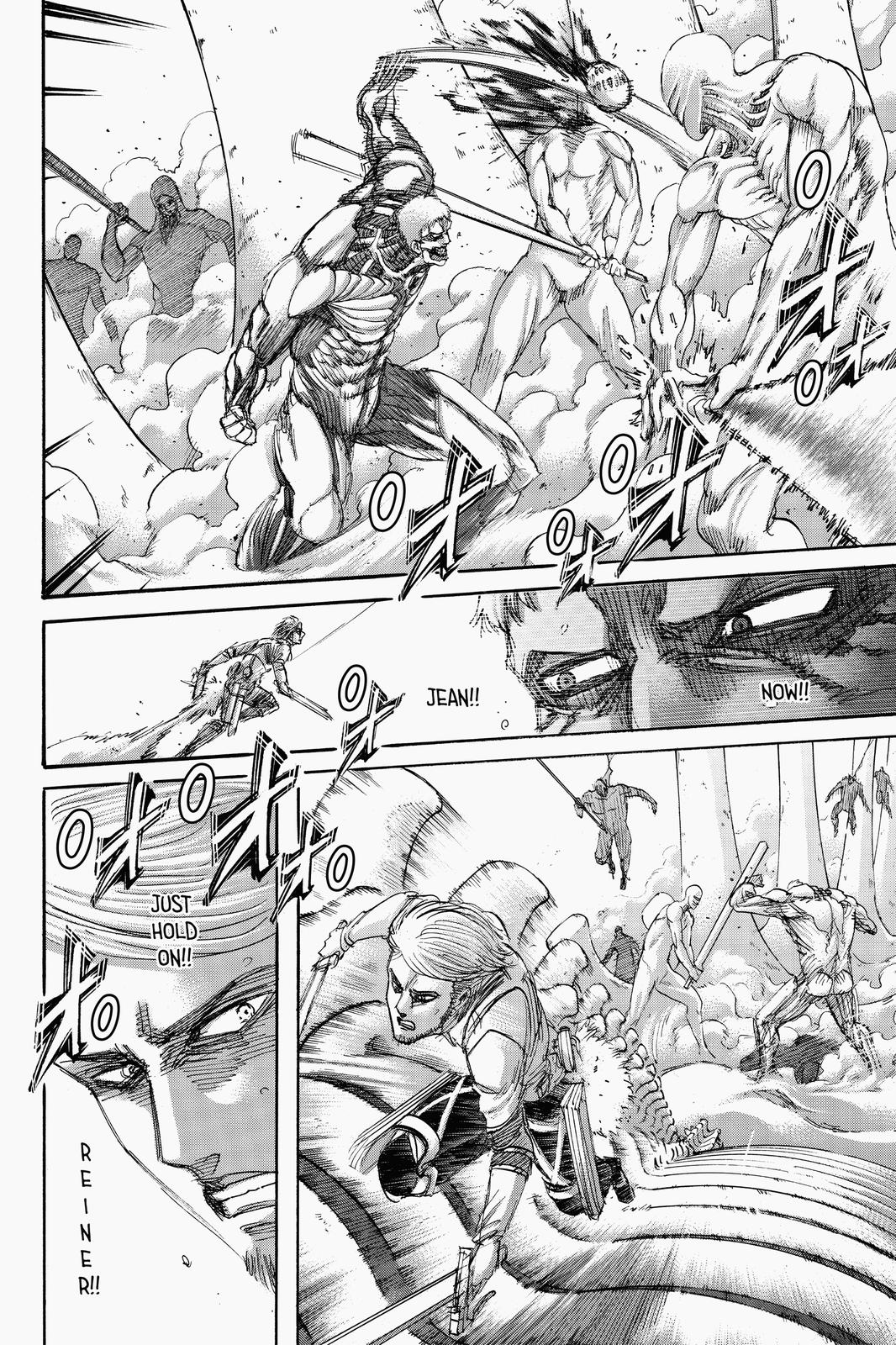Attack on Titan manga, chapter 136, page 19 of 46