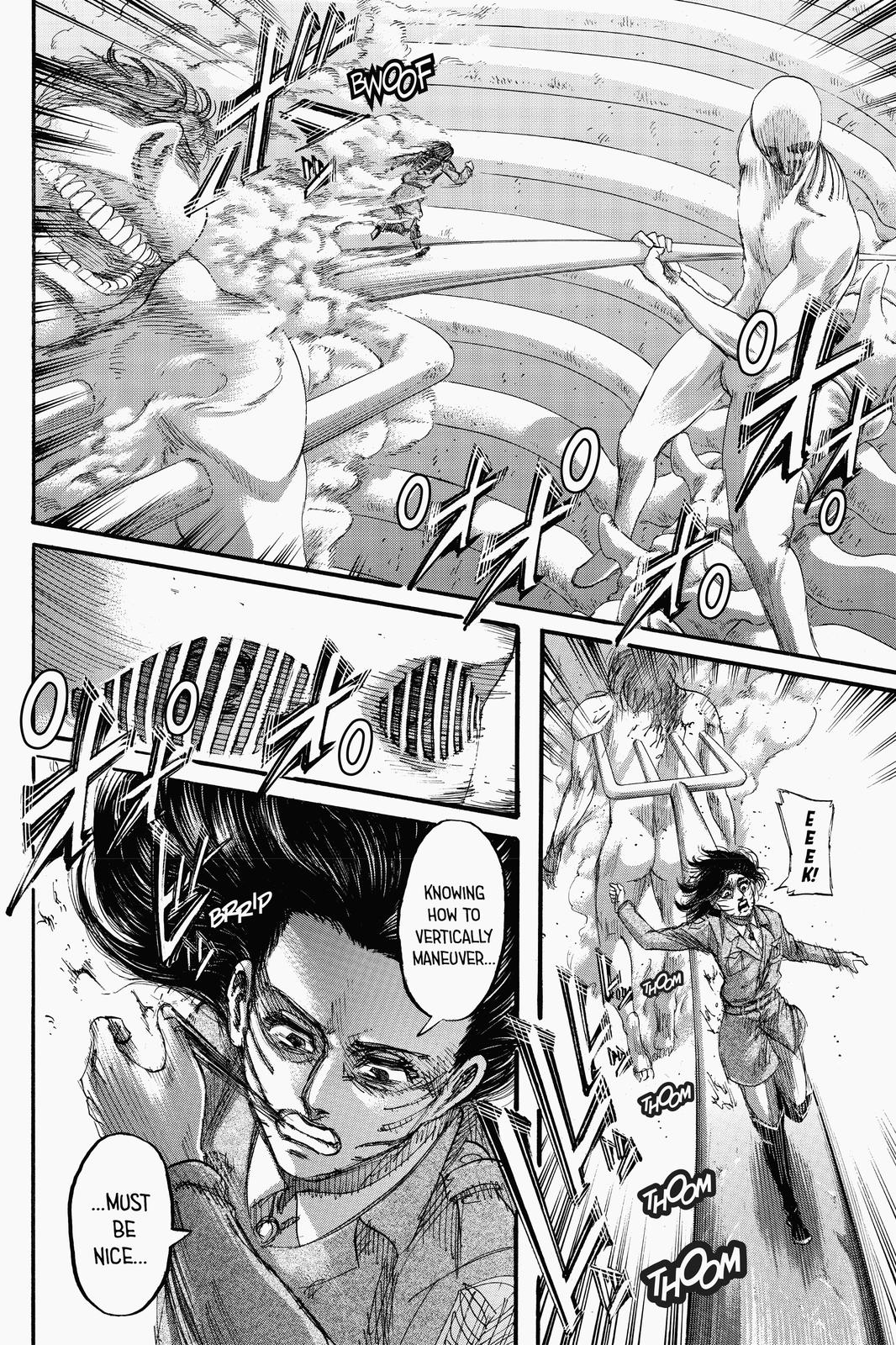 Attack on Titan manga, chapter 136, page 21 of 46