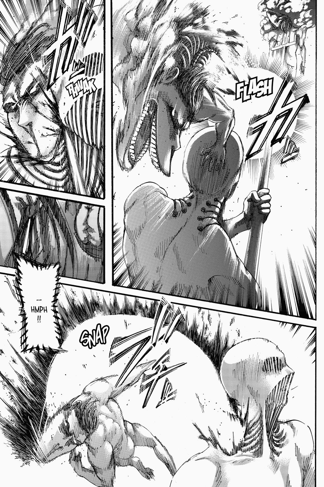 Attack on Titan manga, chapter 136, page 22 of 46