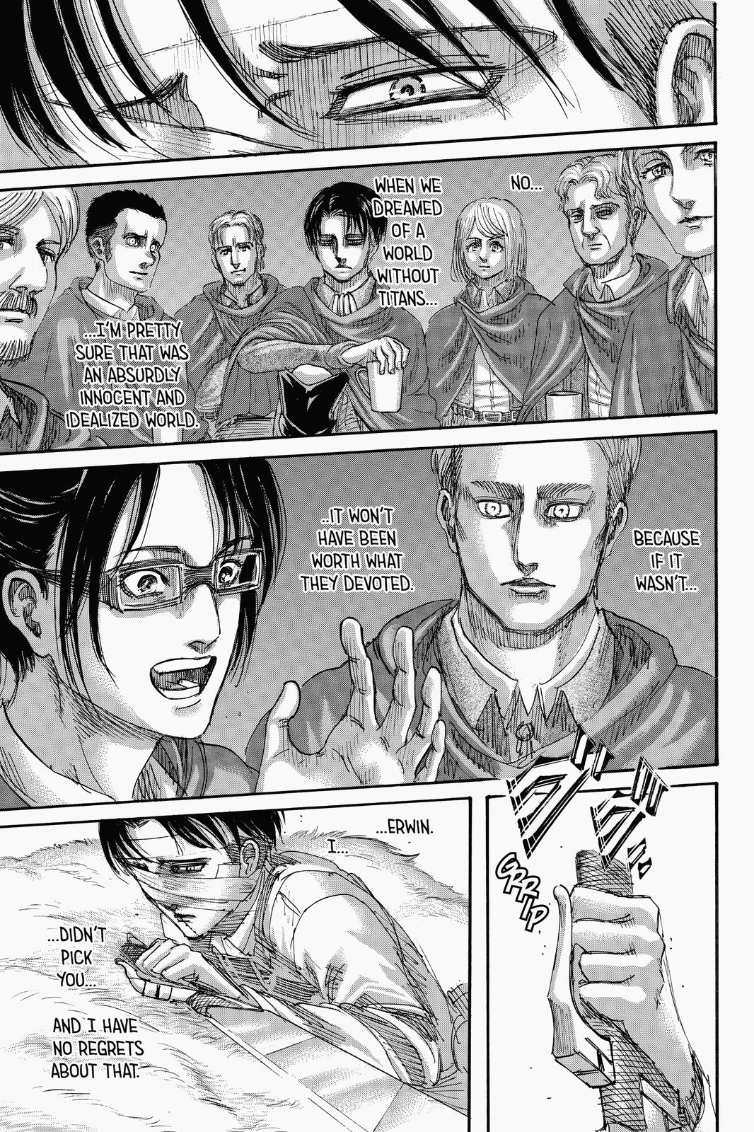 Attack on Titan manga, chapter 136, page 32 of 46