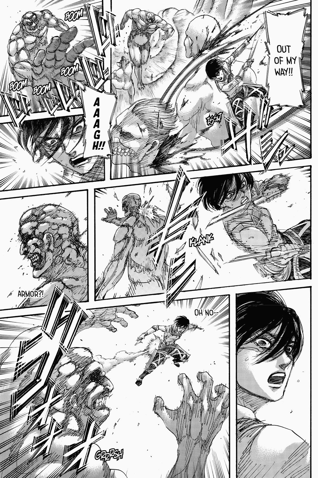 Attack on Titan manga, chapter 136, page 36 of 46