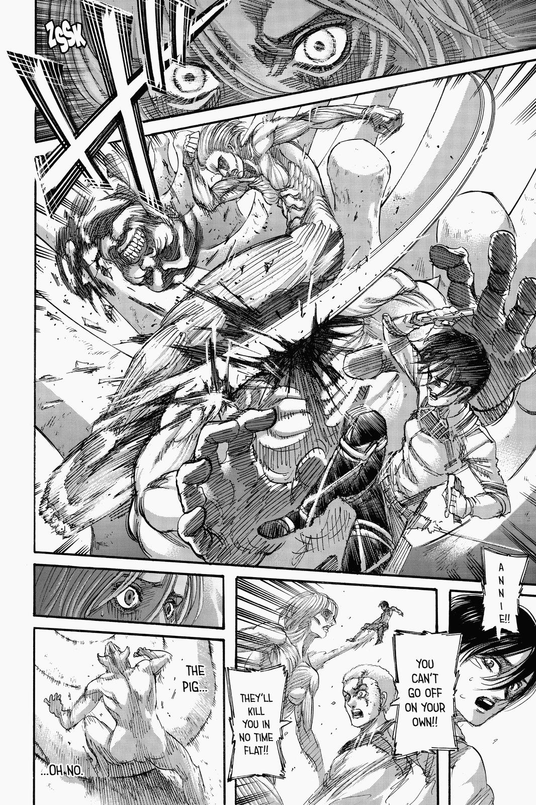 Attack on Titan manga, chapter 136, page 37 of 46