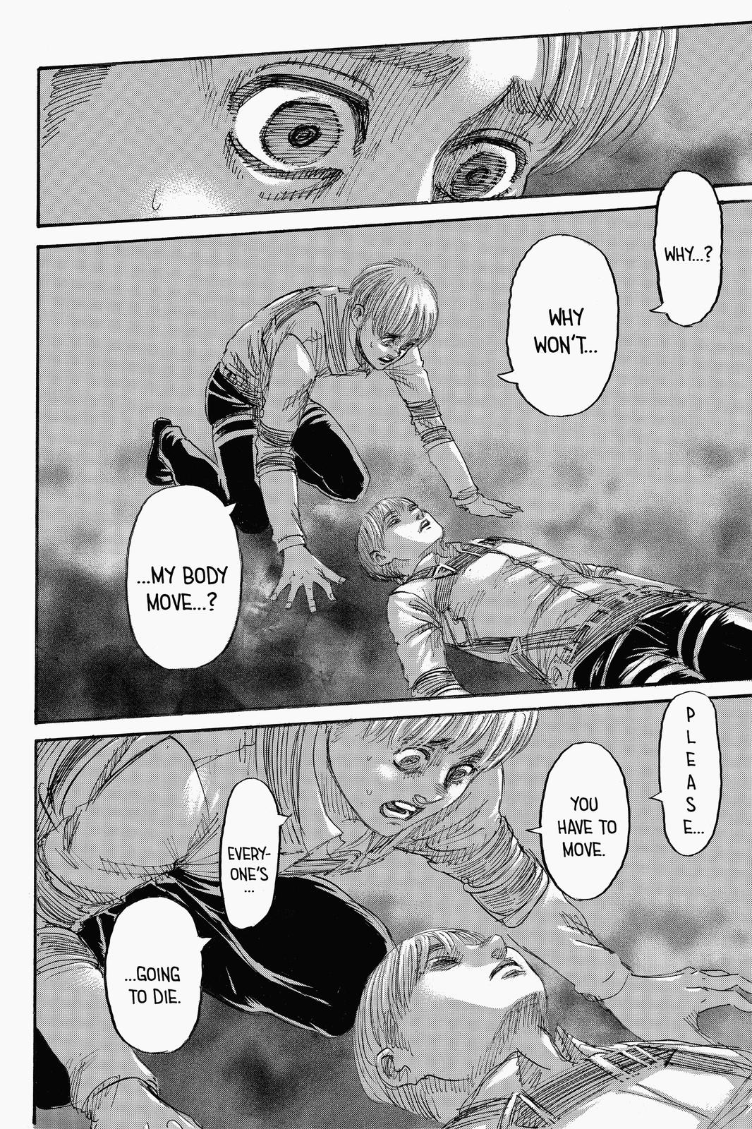 Attack on Titan manga, chapter 136, page 39 of 46