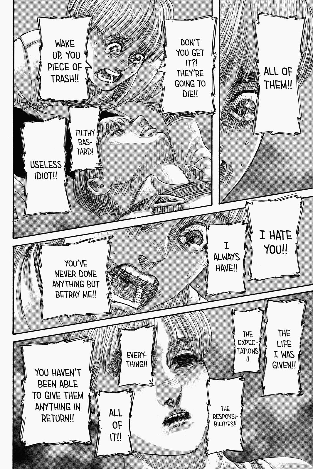 Attack on Titan manga, chapter 136, page 41 of 46
