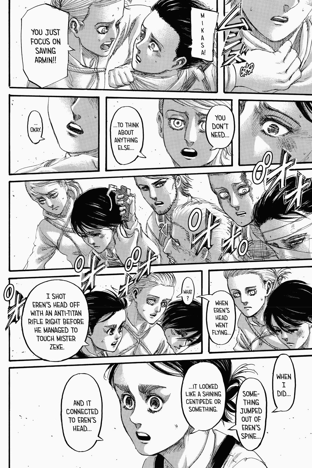 Attack on Titan manga, chapter 136, page 9 of 46
