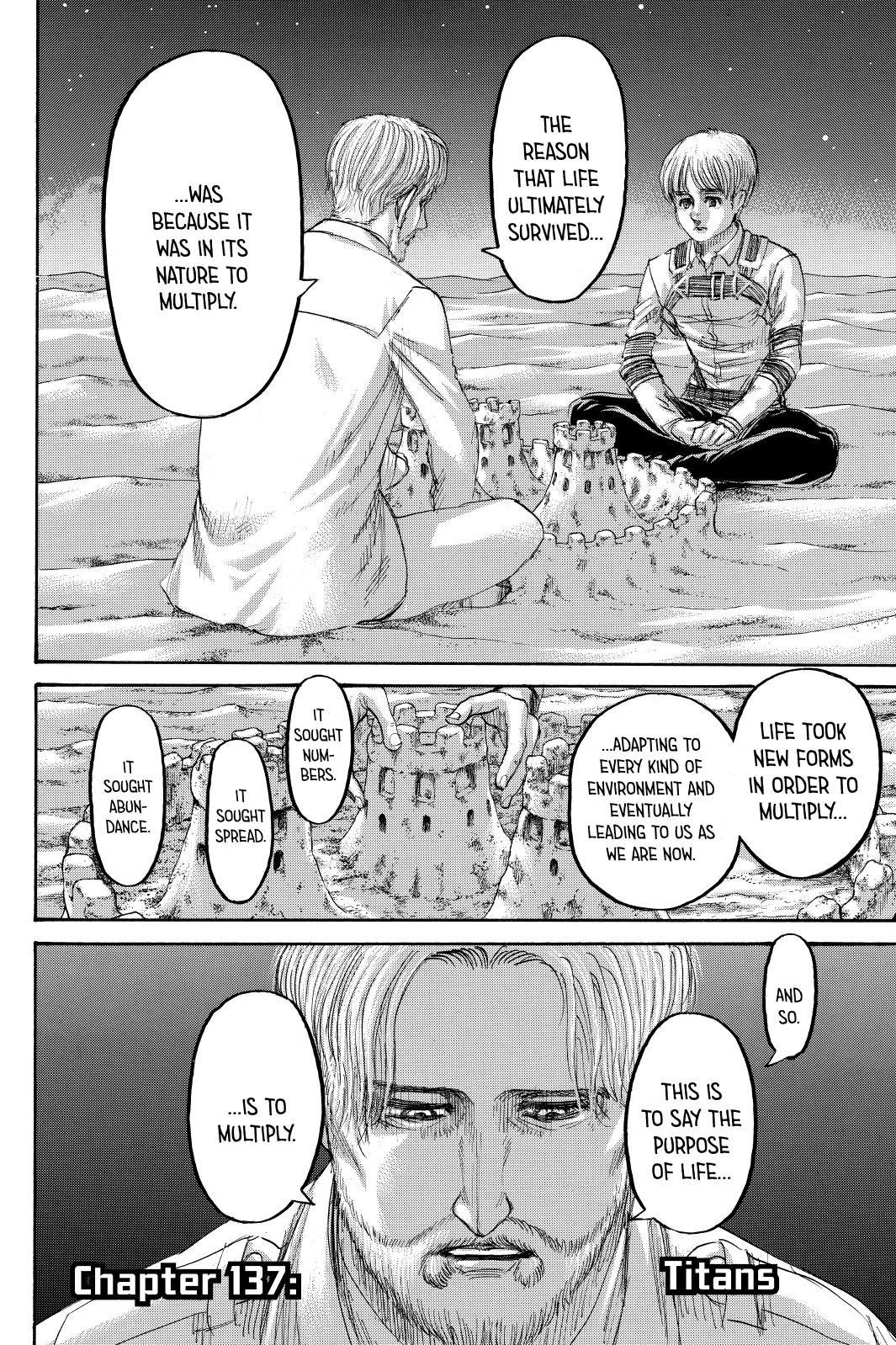 Attack on Titan Chapter 137 page 3 - Chapter 137