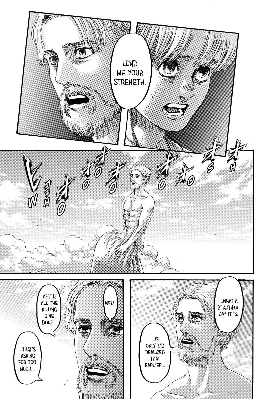 Attack on Titan Chapter 137 page 34 - Chapter 137