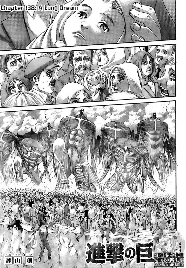 Attack on Titan Chapter 138 page 2 - Chapter 138