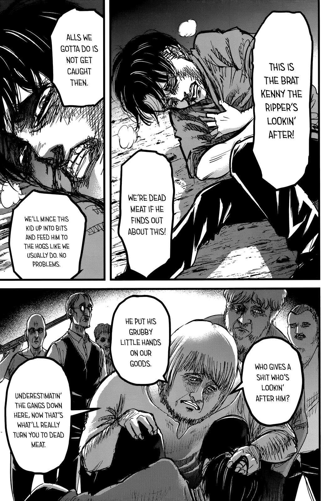 Attack on Titan Chapter 139.6 page 6 - Chapter 139.6: Bad Boy