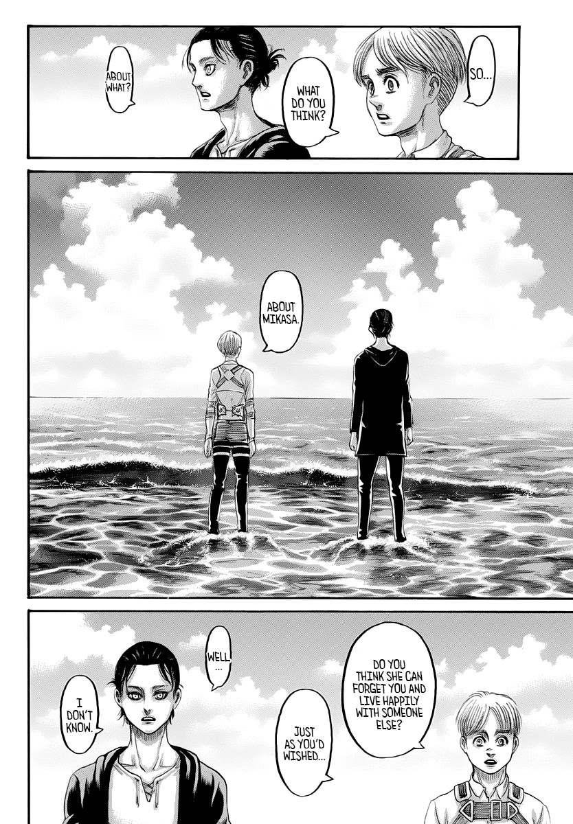 Attack on Titan manga, chapter 139, page 12 of 51