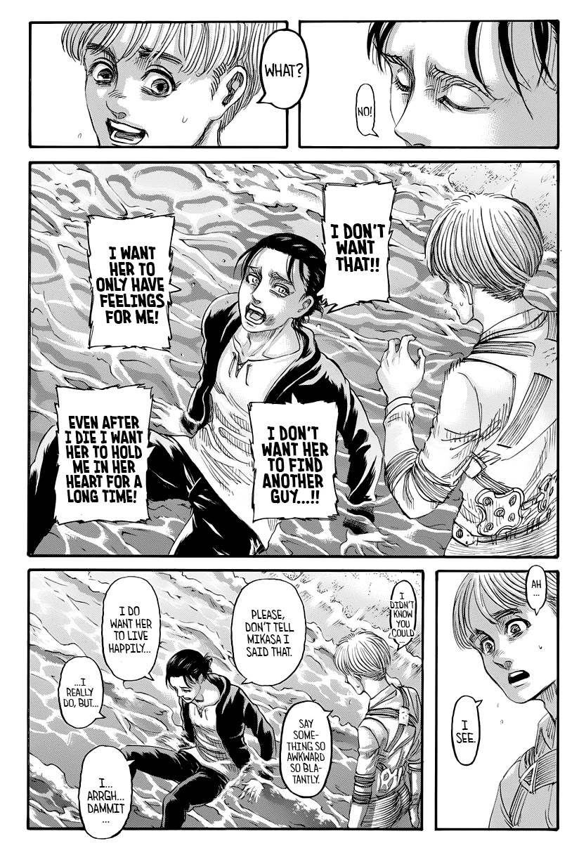 Attack on Titan manga, chapter 139, page 14 of 51