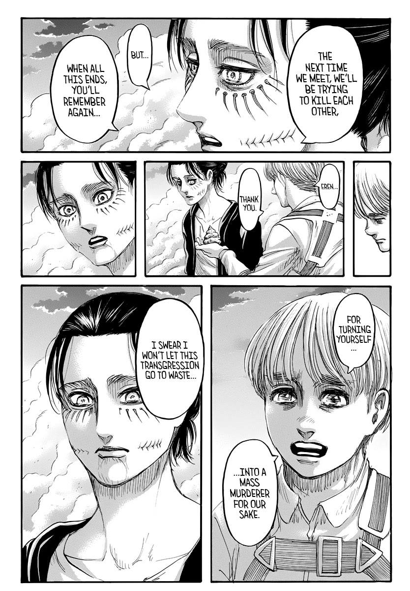 Attack on Titan manga, chapter 139, page 18 of 51