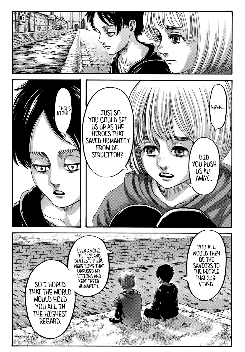 Attack on Titan manga, chapter 139, page 2 of 51