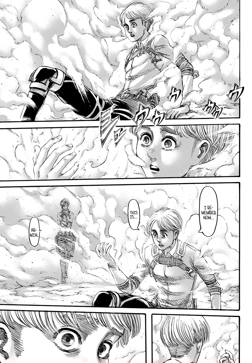 Attack on Titan manga, chapter 139, page 22 of 51