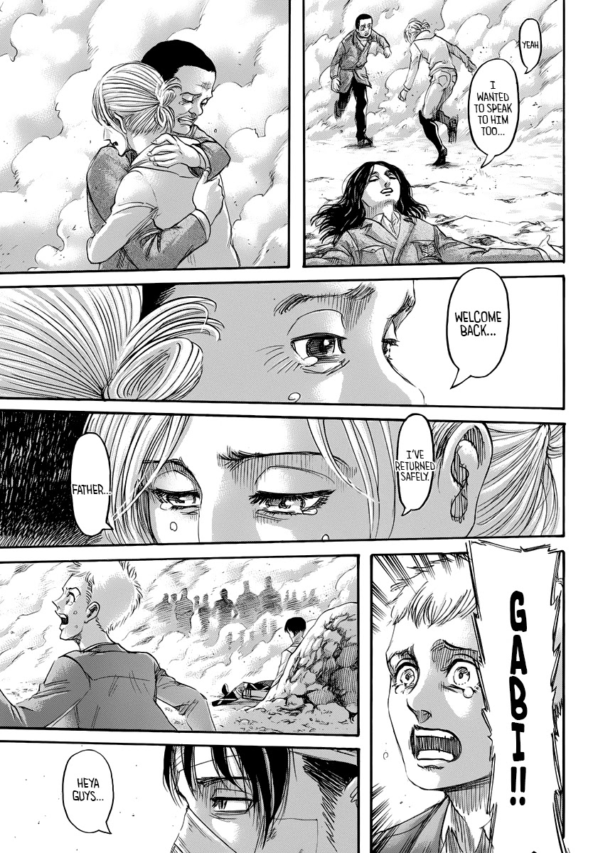 Attack on Titan manga, chapter 139, page 27 of 51
