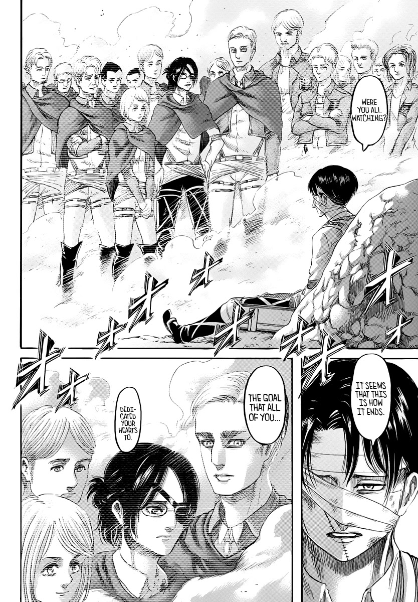 Attack on Titan manga, chapter 139, page 28 of 51