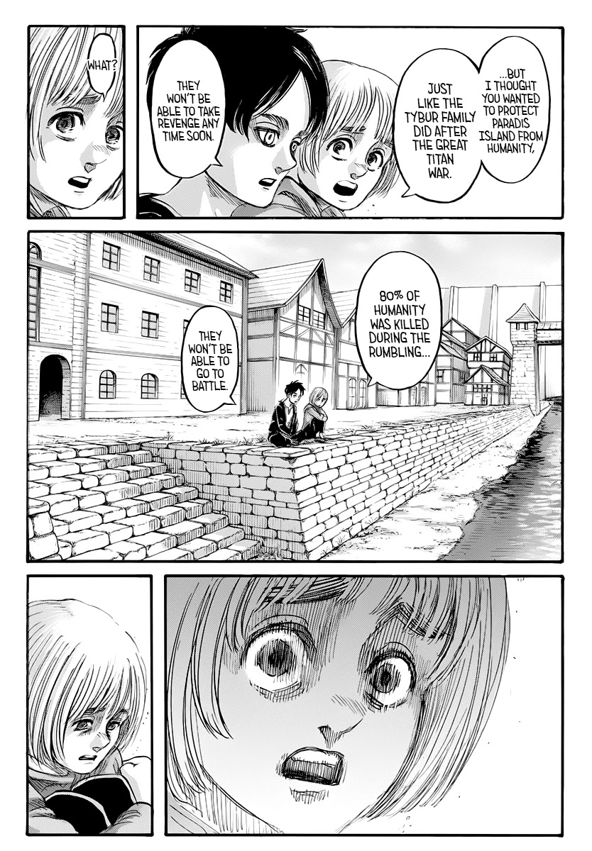 Attack on Titan manga, chapter 139, page 3 of 51