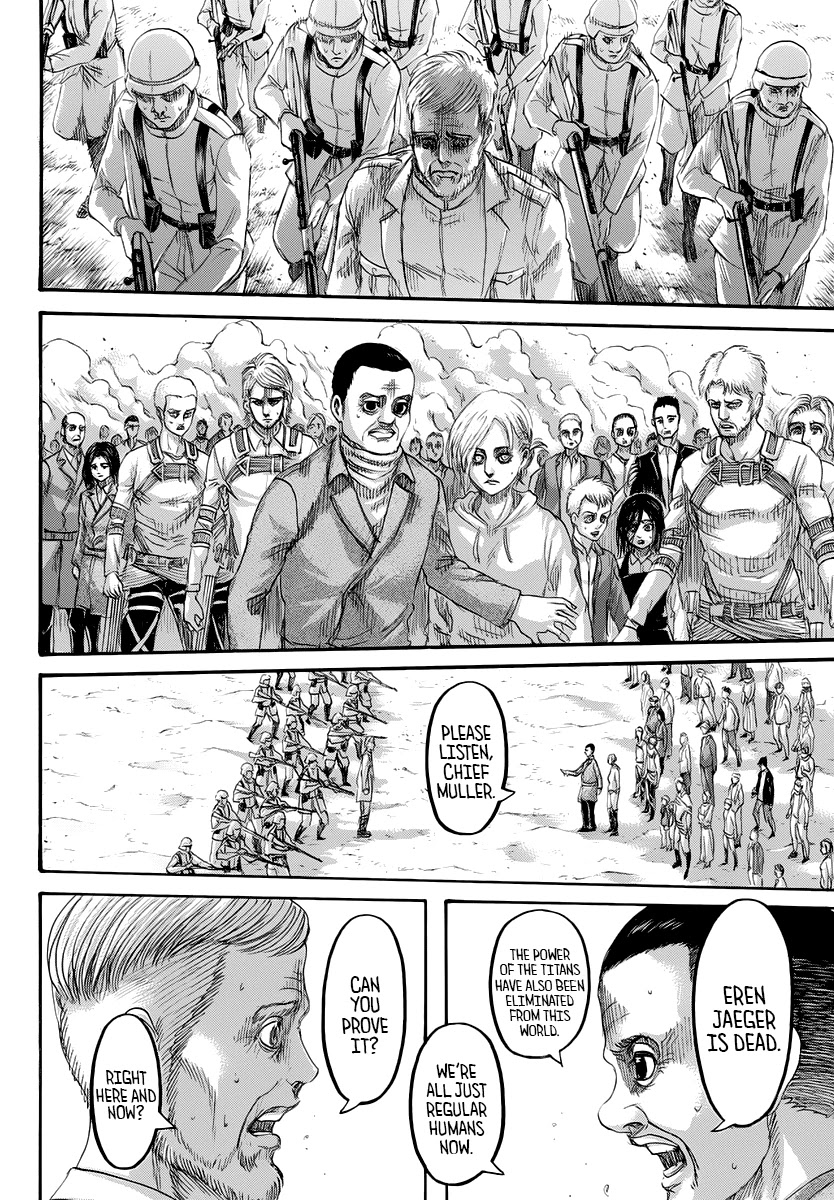 Attack on Titan manga, chapter 139, page 34 of 51