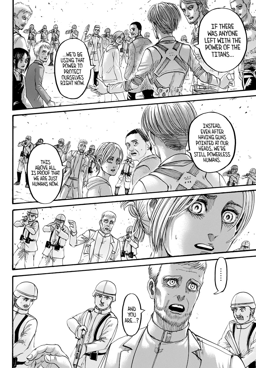 Attack on Titan manga, chapter 139, page 36 of 51