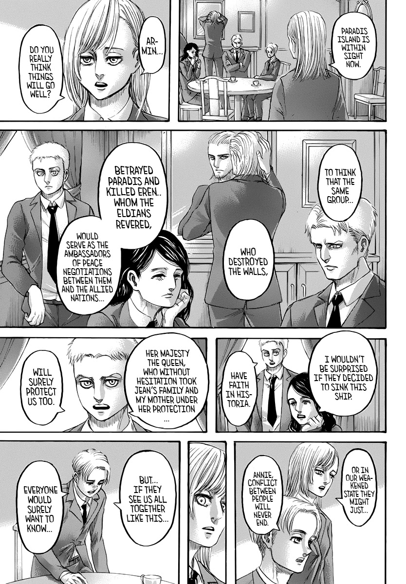Attack on Titan manga, chapter 139, page 45 of 51
