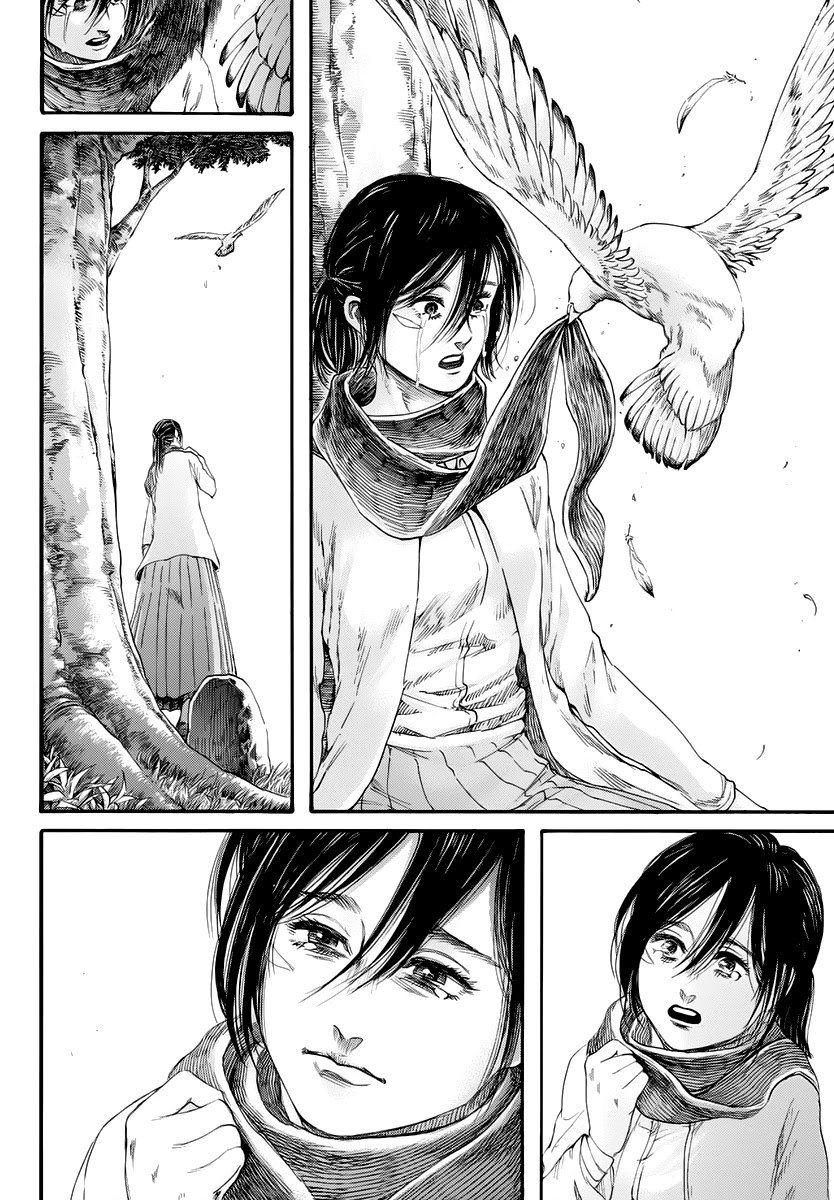 Attack on Titan manga, chapter 139, page 50 of 51