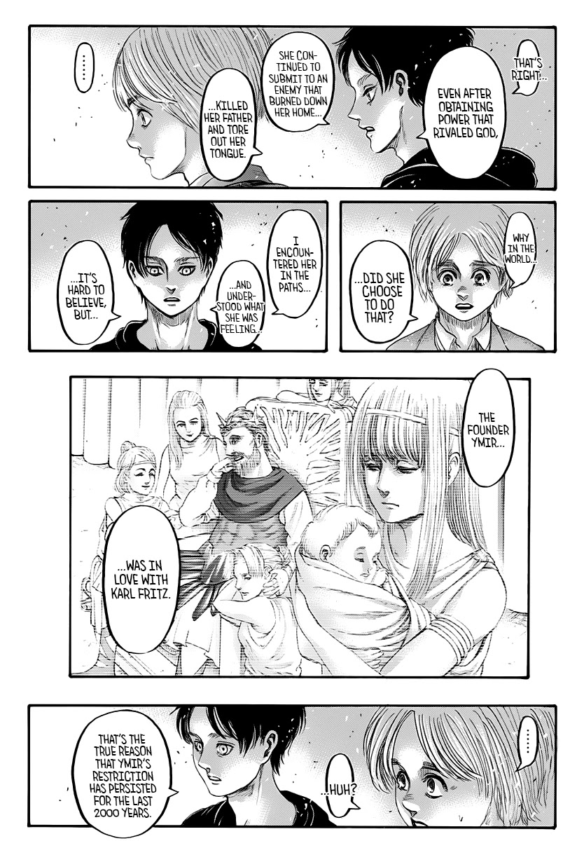 Attack on Titan manga, chapter 139, page 6 of 51