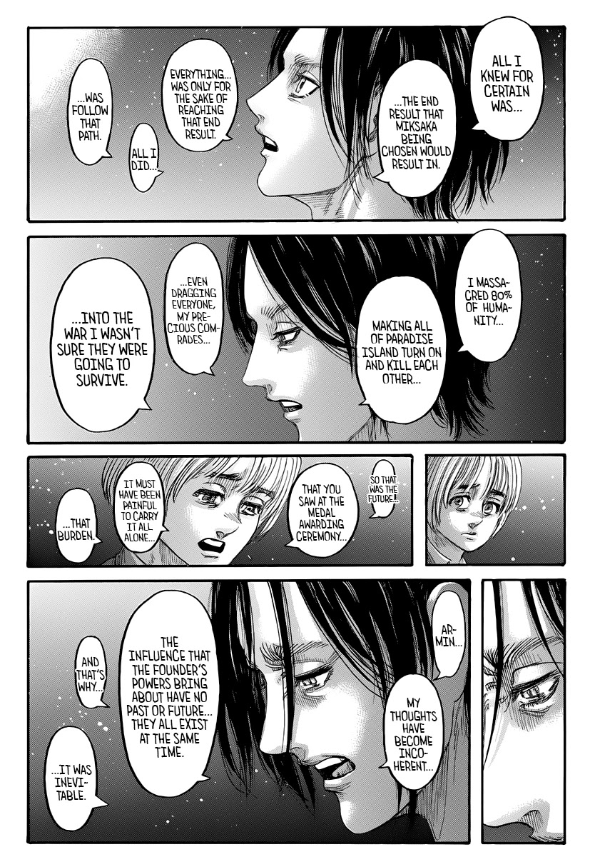 Attack on Titan manga, chapter 139, page 9 of 51
