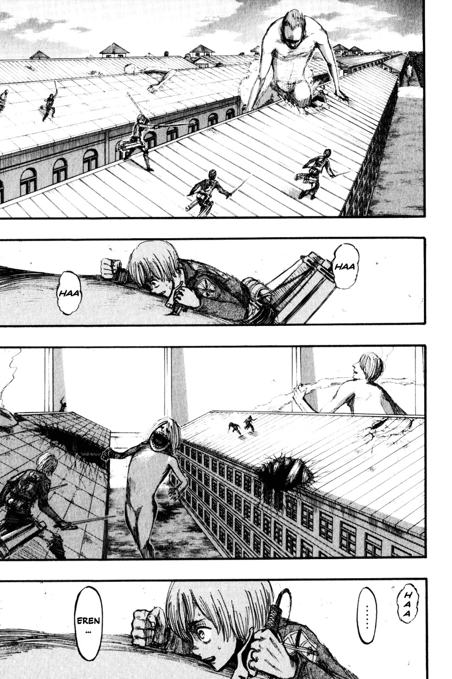 Attack on Titan manga, chapter 14, page 18 of 53