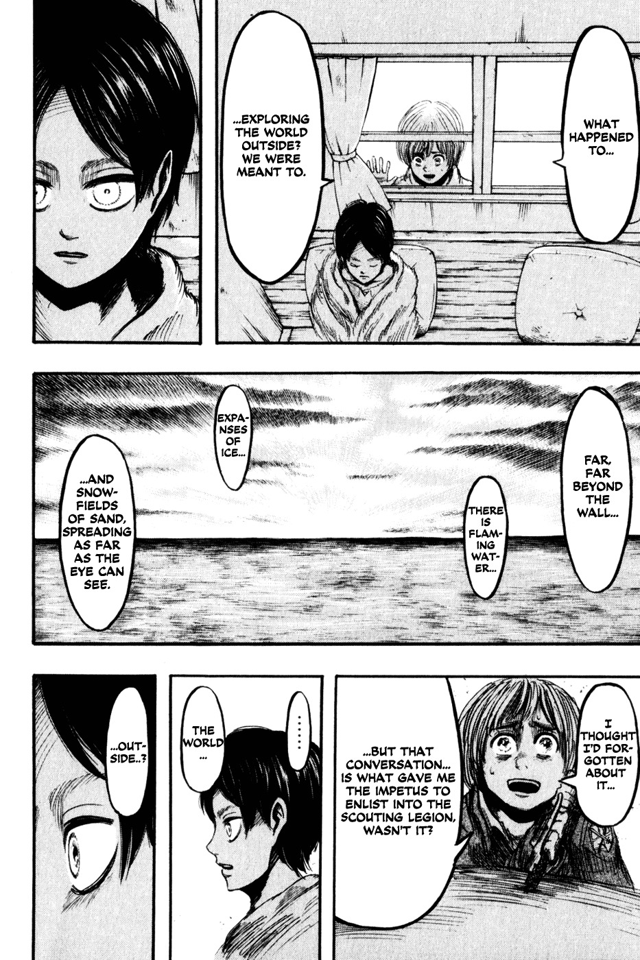 Attack on Titan manga, chapter 14, page 19 of 53