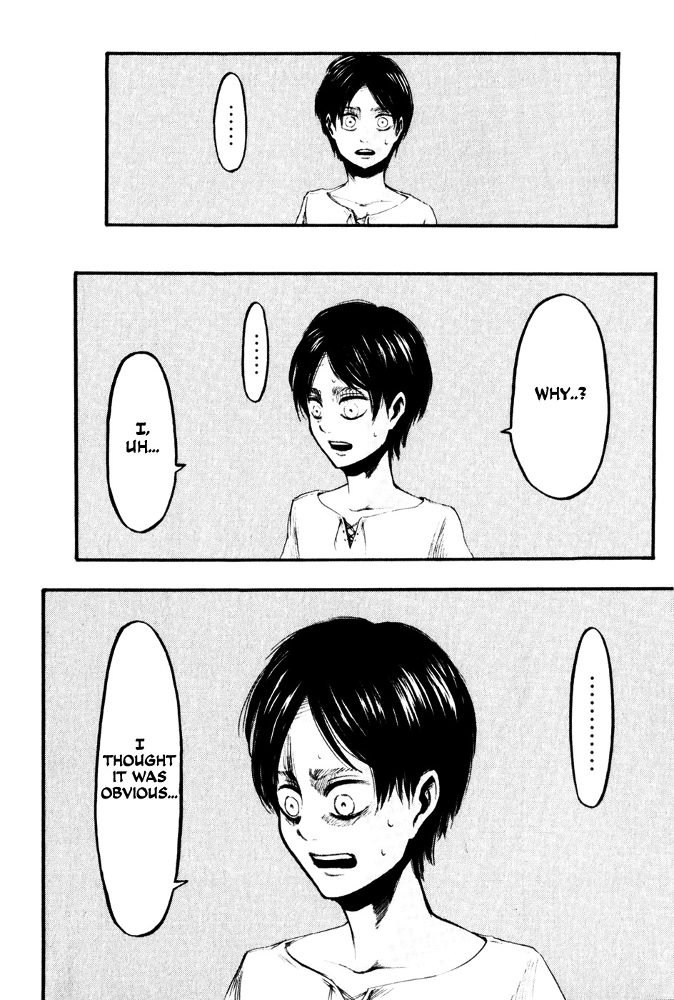 Attack on Titan manga, chapter 14, page 21 of 53