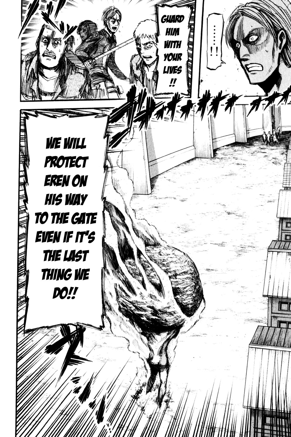 Attack on Titan manga, chapter 14, page 27 of 53