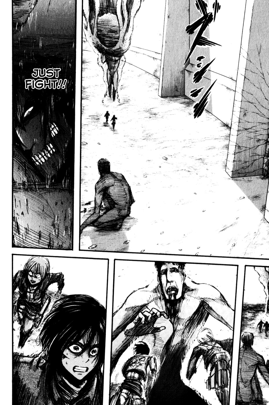 Attack on Titan manga, chapter 14, page 37 of 53