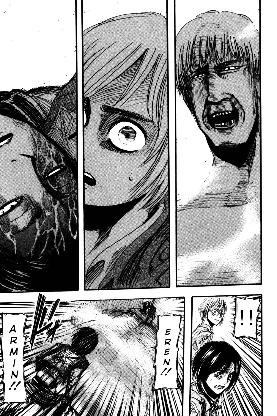 Attack on Titan manga, chapter 14, page 47 of 53