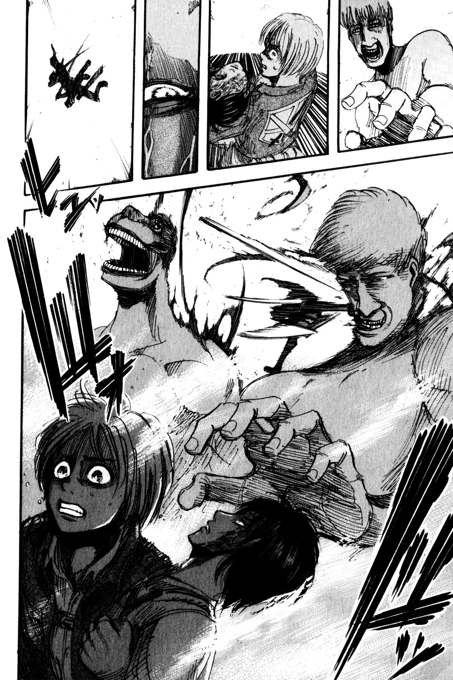 Attack on Titan manga, chapter 14, page 48 of 53