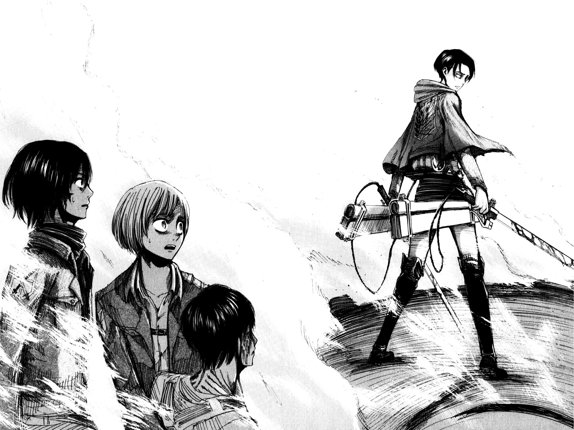 Attack on Titan manga, chapter 14, page 50 of 53