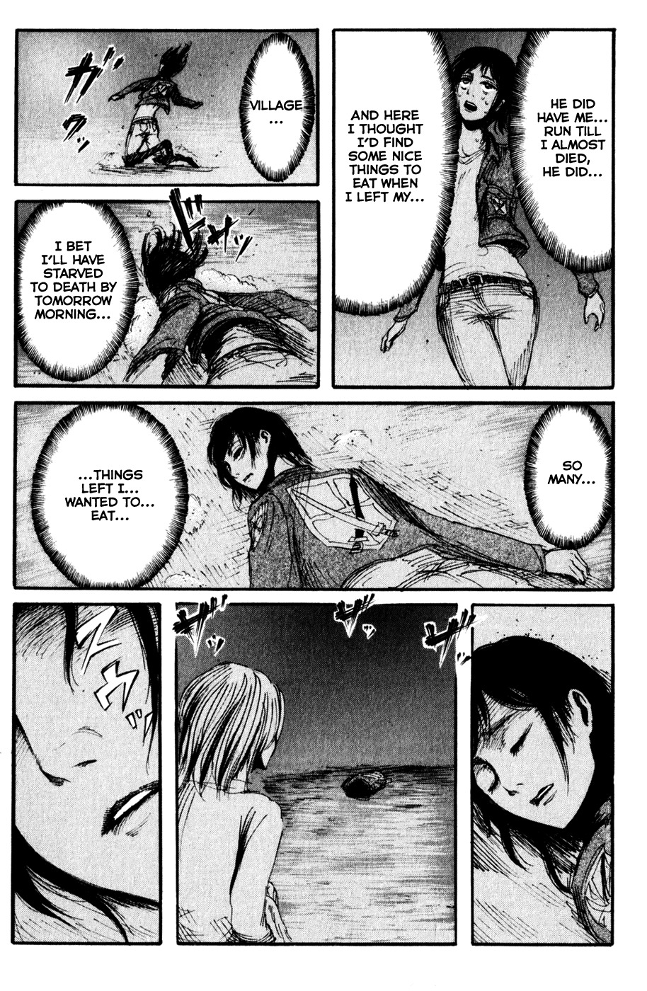 Attack on Titan manga, chapter 15, page 29 of 38