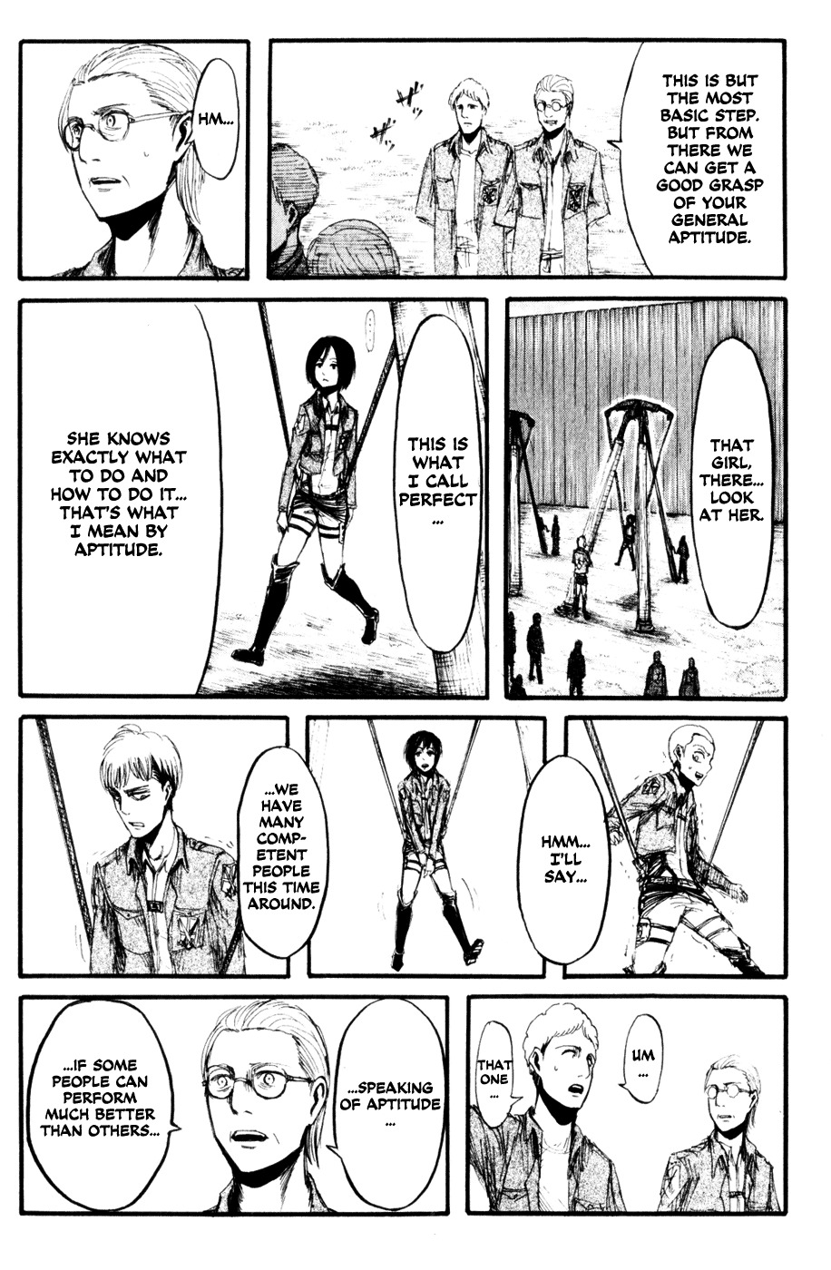 Attack on Titan manga, chapter 15, page 35 of 38