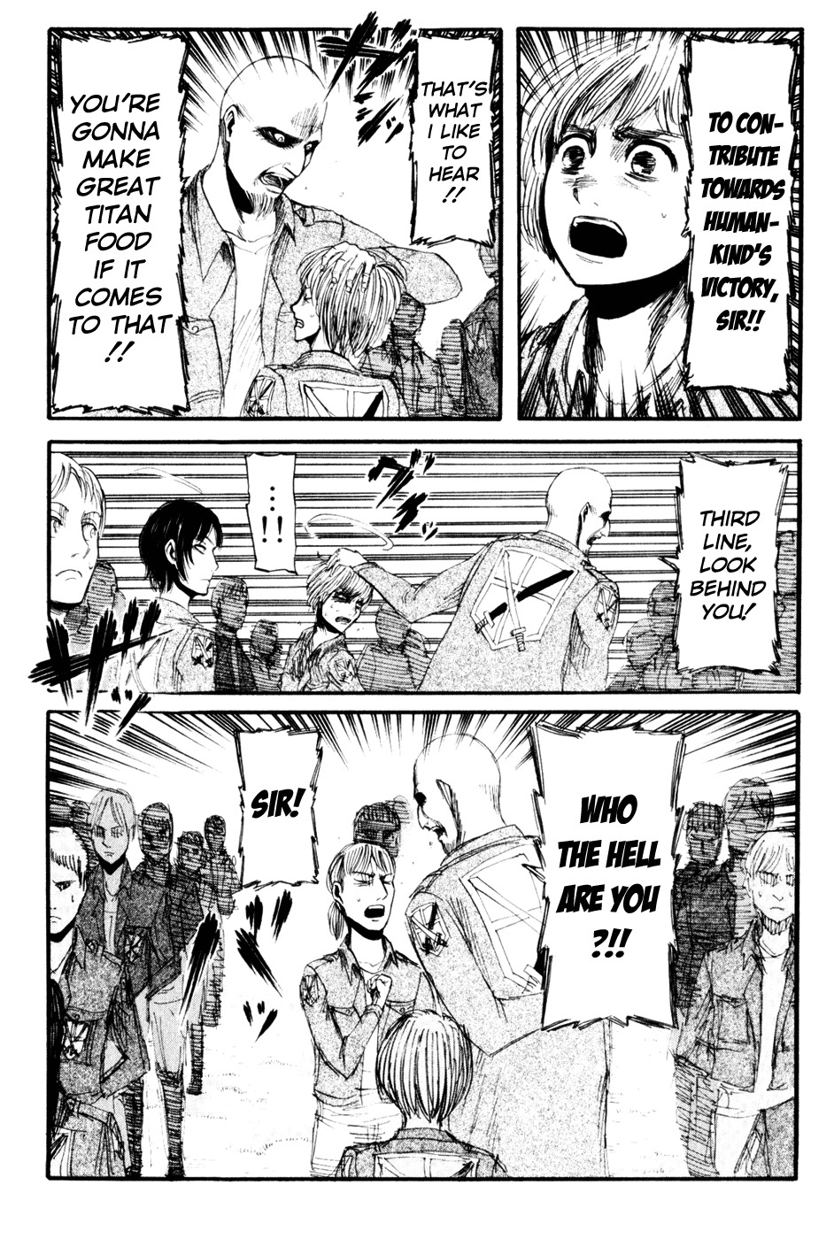 Attack on Titan manga, chapter 15, page 8 of 38