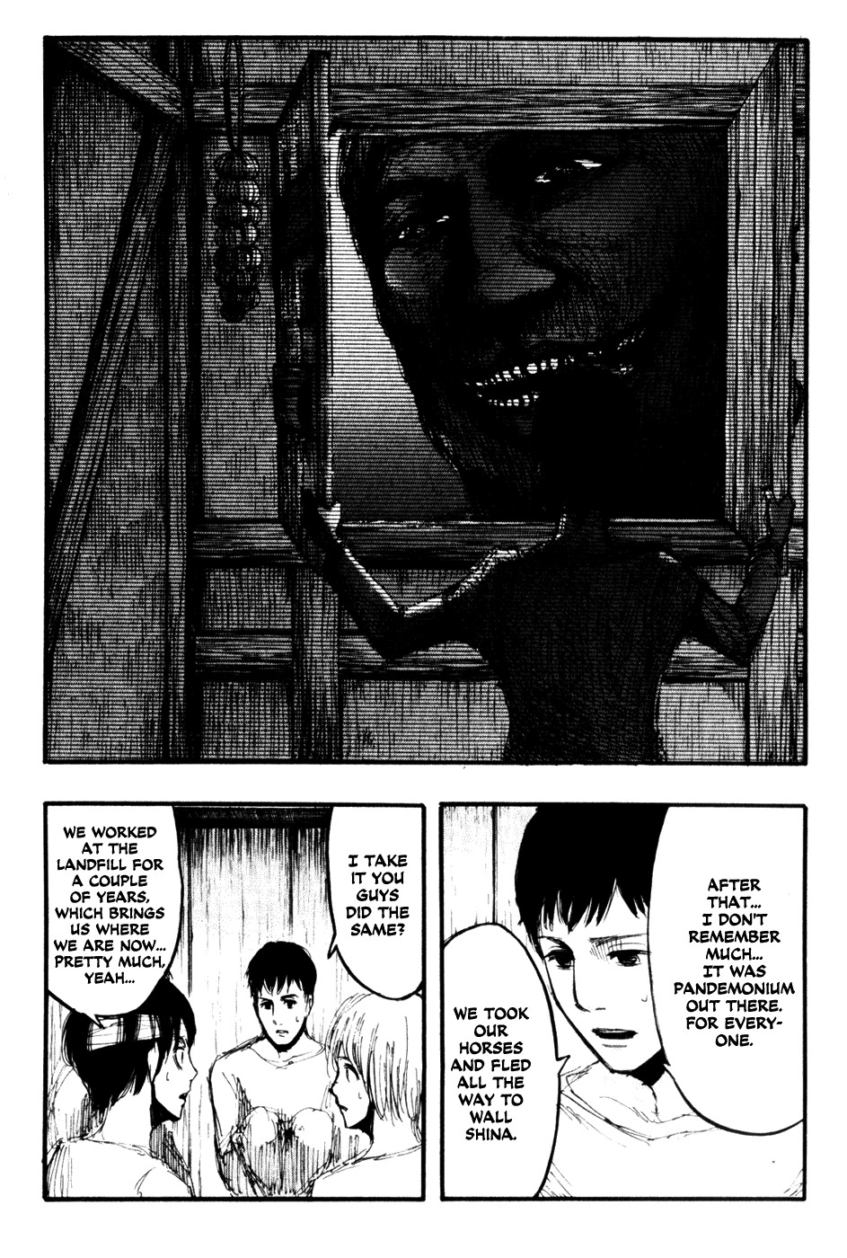 Attack on Titan manga, chapter 16, page 16 of 32