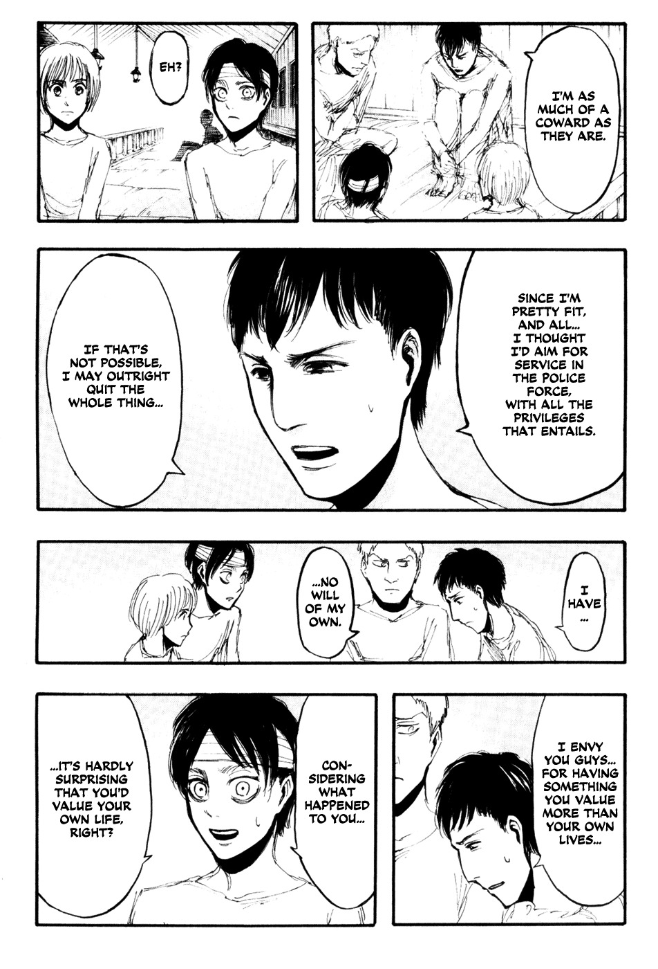 Attack on Titan manga, chapter 16, page 18 of 32