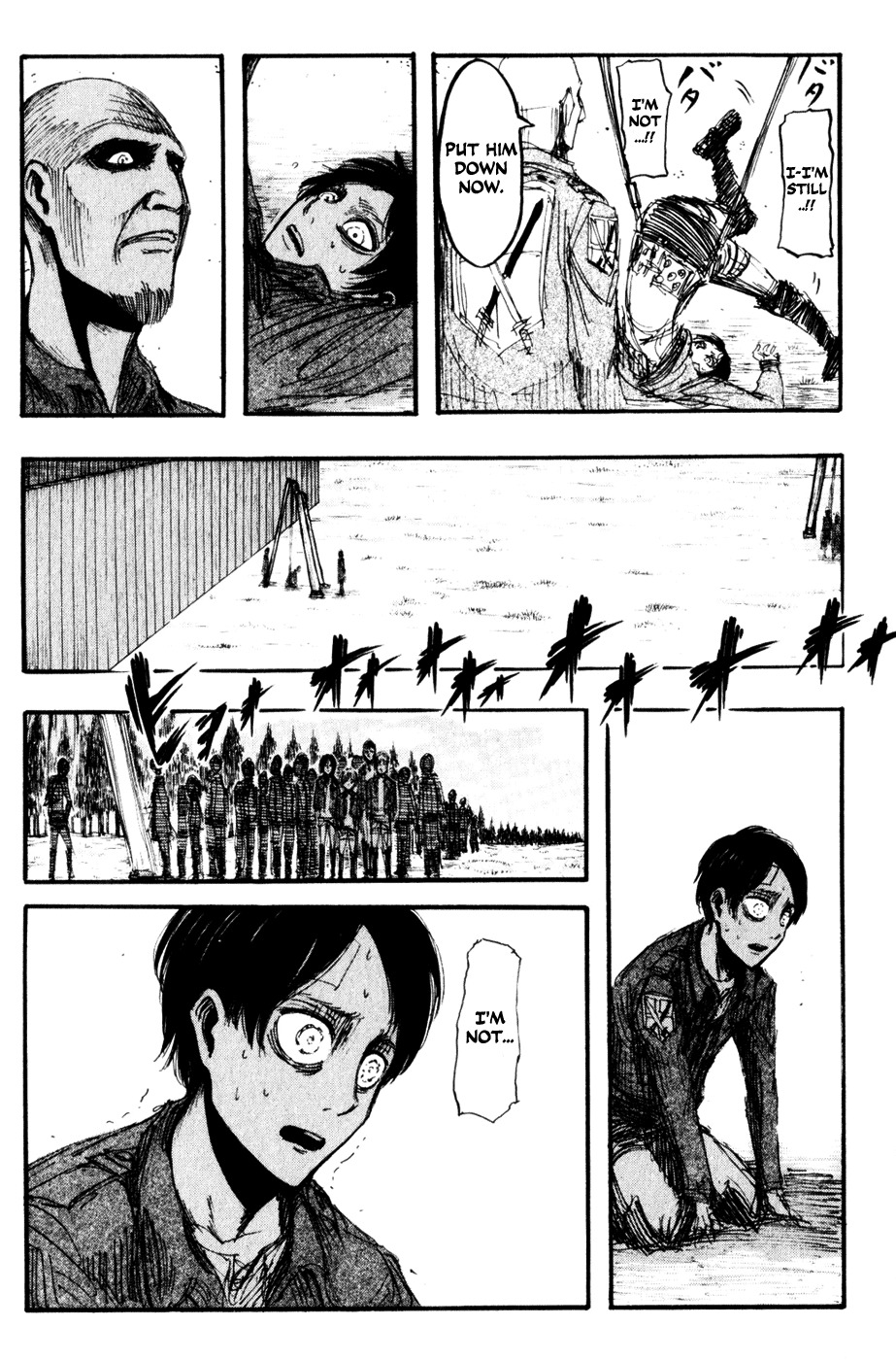 Attack on Titan manga, chapter 16, page 27 of 32