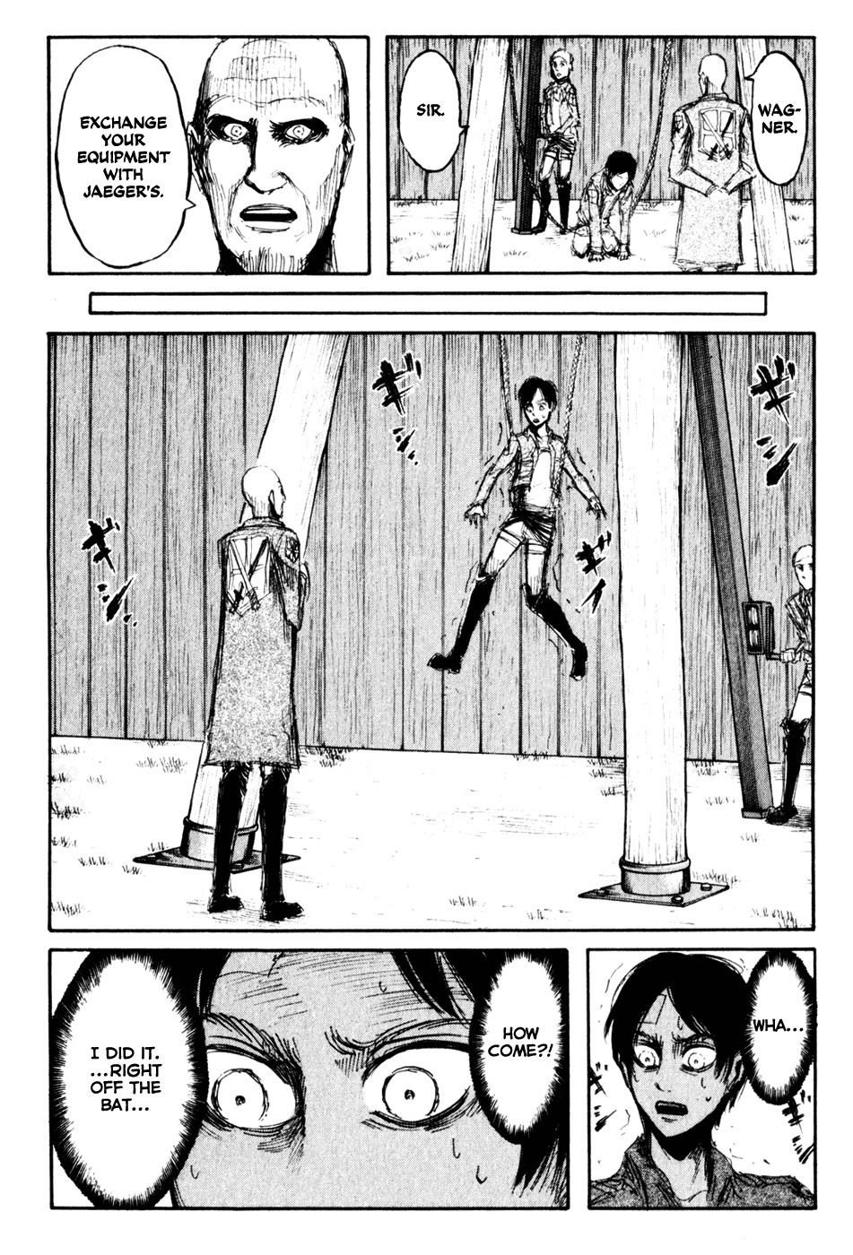 Attack on Titan manga, chapter 16, page 28 of 32
